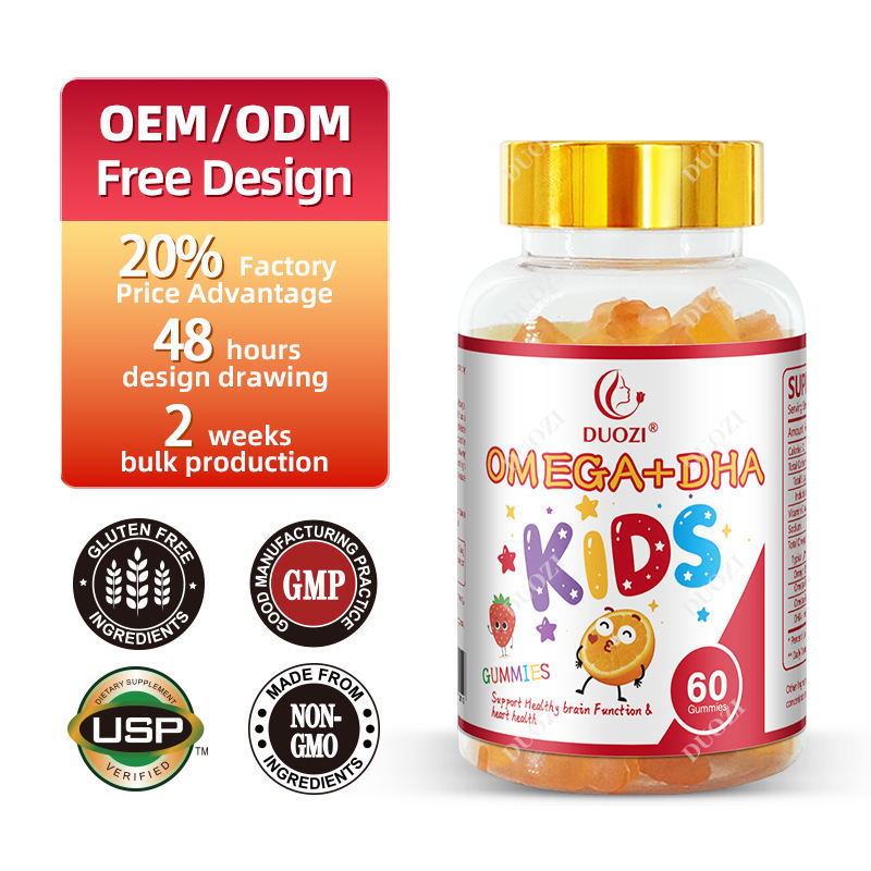 Omega 3-6-9 DHA Gummies for Brain & Heart Support