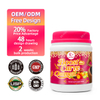 OEM Curve Oatmeal Powder High Fiber Digestive Wellness Support