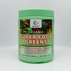 Organic Super Greens Blend with Spirulina, Chlorella & Probiotics for Digestive Health