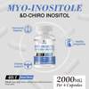 Myo & D-Chiro Inositol Blend, 40:1 Ratio with MTHF Folate & D3, Hormonal Balance Support Capsules
