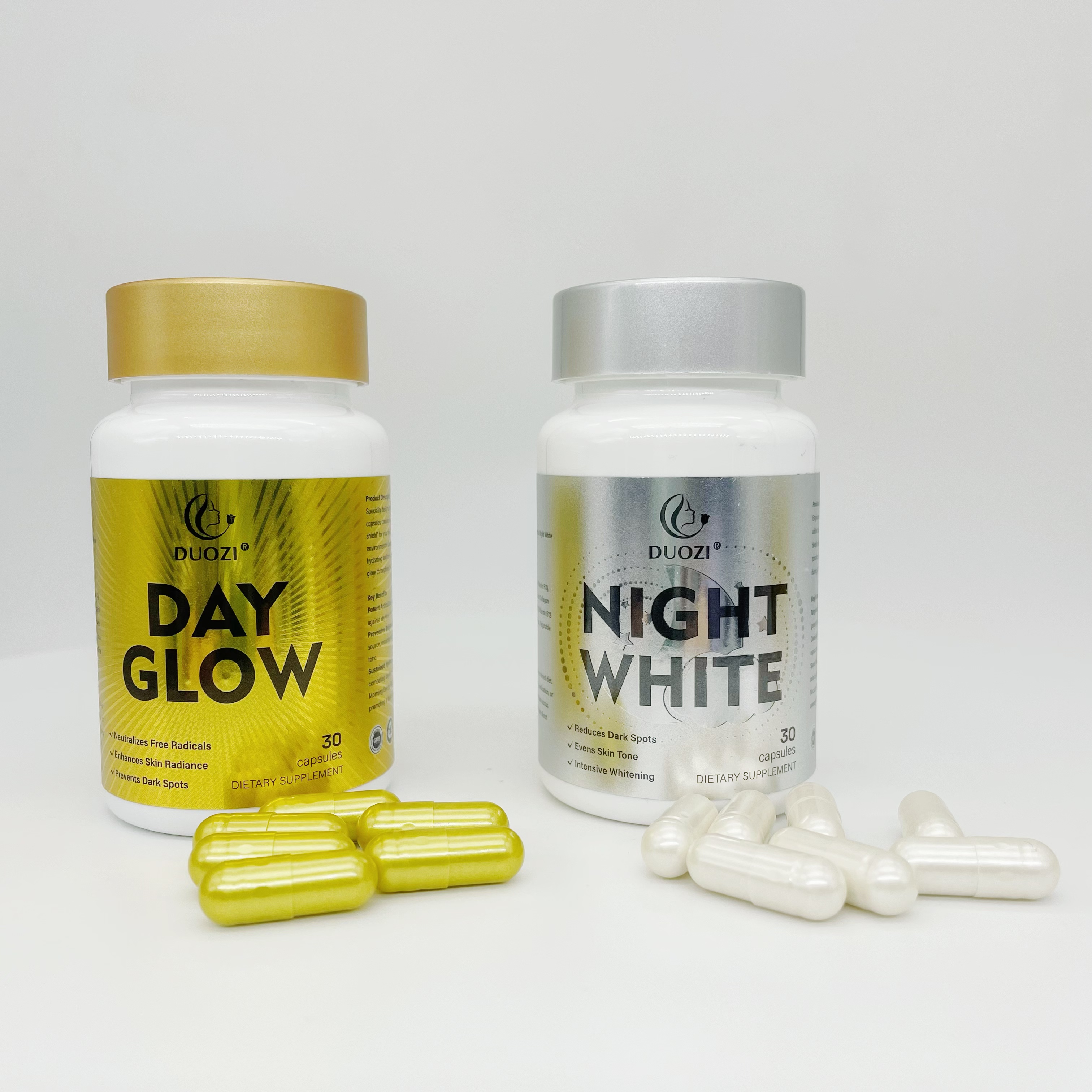 Day & Night Brightening Drink Set – Antioxidant Repair