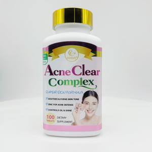 Acne Clear Tablets – Soothe, Control Oil & Shine