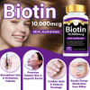 Biotin 10000mcg Hair Skin Nails Softgels