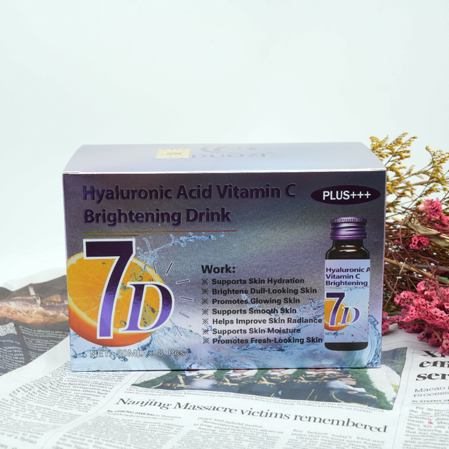 Hyaluronic Acid Vitamin C Brightening Drink for Skin