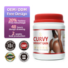 Curvy Bloom Natural Booty Weight Gain Powder Plant-Based Formula for Fuller Lifted Buttocks & Skin Firming