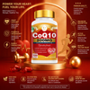 DUOZI CoQ10 200mg Softgels | OEM Private Label Cardiovascular Wellness Supplement Manufacturer