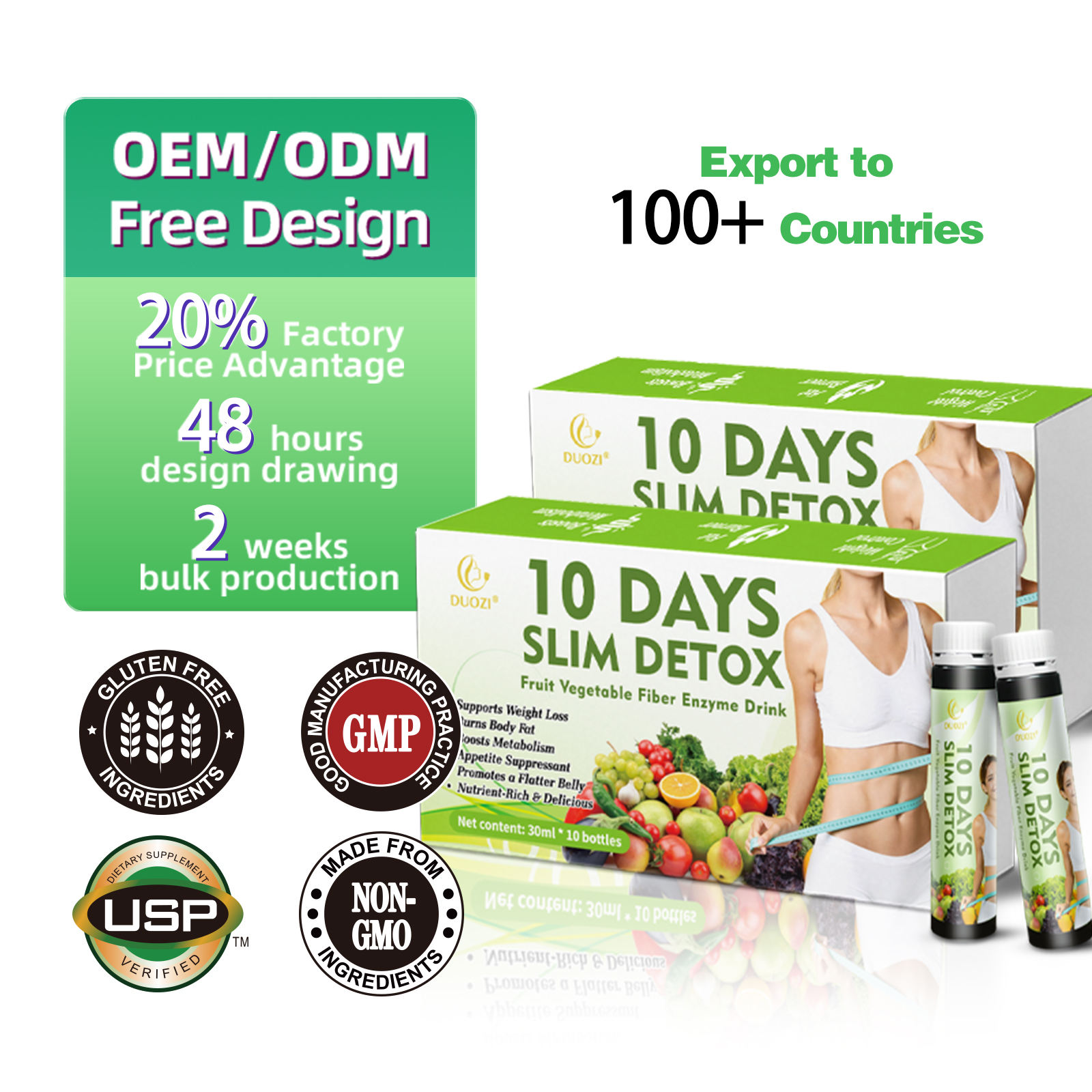 10 Days Herbal Weight Loss Supplement Manufacturer | OEM Private Label Slimming Supplement Supplier
