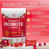 Women's Cranberry Probiotic Gummies – Gut & pH Support