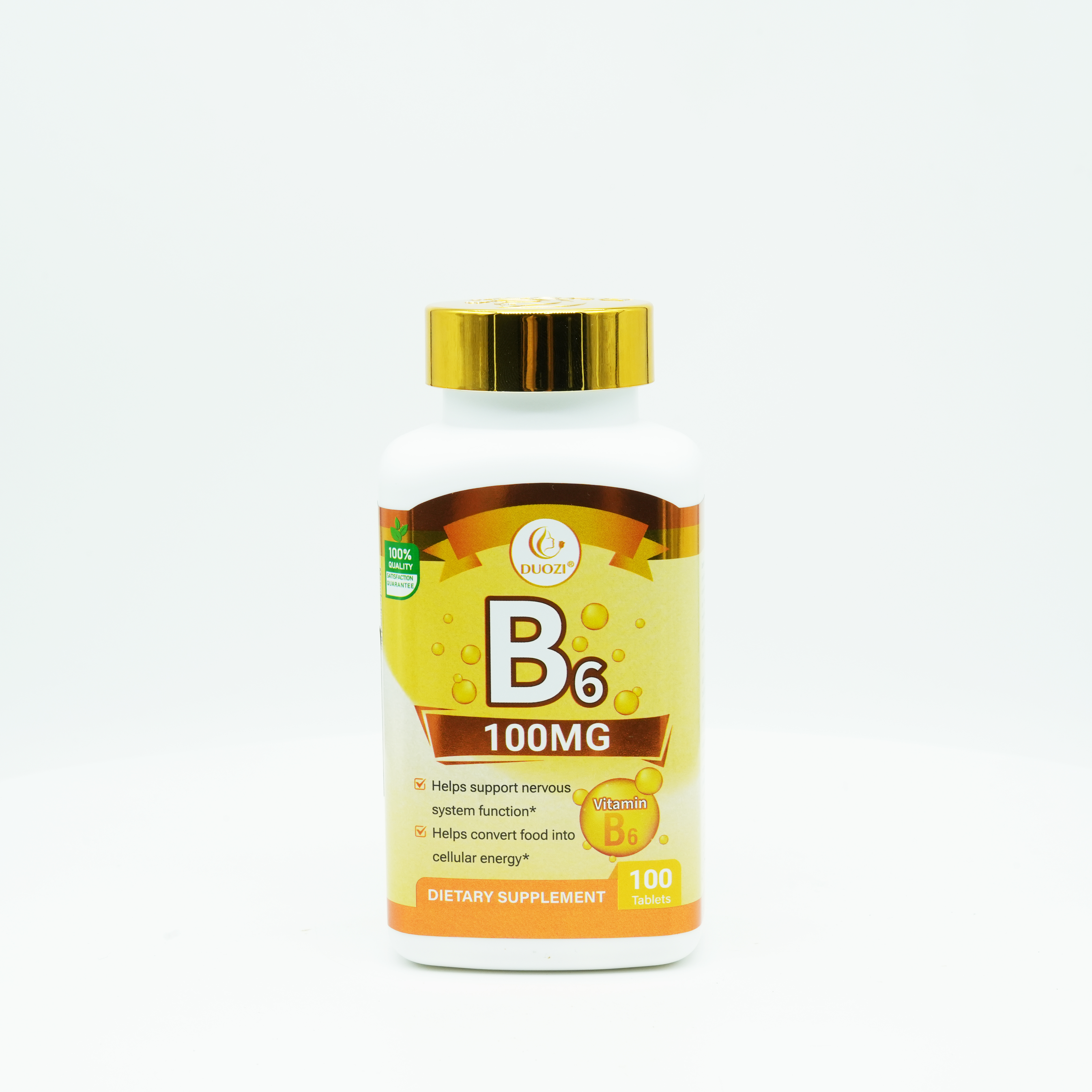 Vitamin B6 100mg Tablets Energy Nervous Support