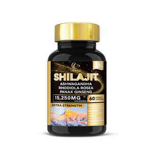 8-in-1 Shilajit Ashwa Rhodiola Energy Stamina Immune Support