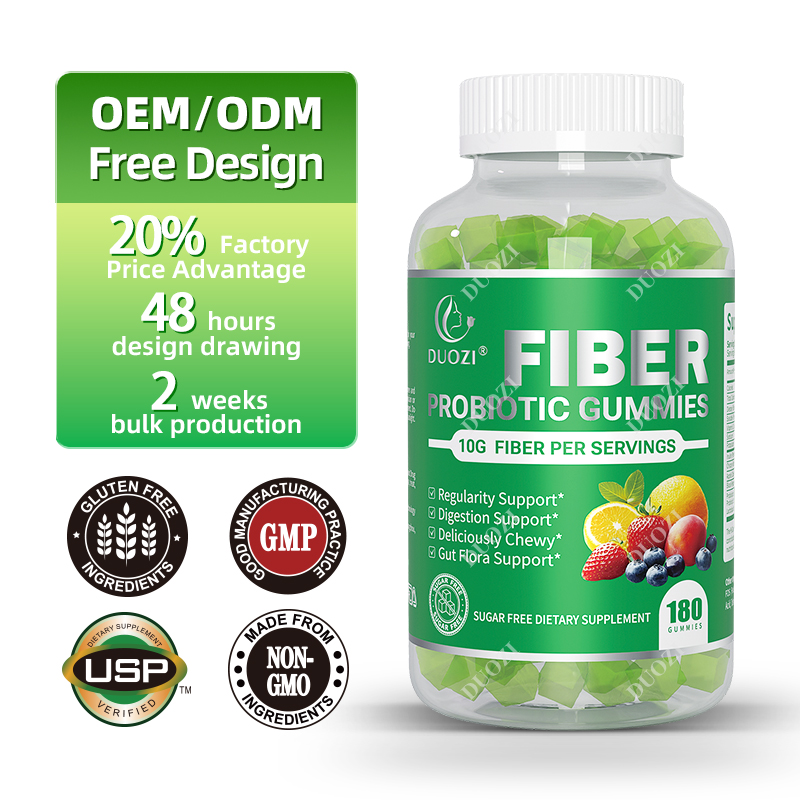 Fiber Probiotic Gummies – Digestive & Immune Support