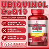 DUOZI Ubiquinol CoQ10 Dual‑Form Heart & Energy Supplement