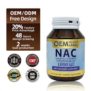 DUOZI 1000mg NAC Vegan Capsules for Energy & Immune Support