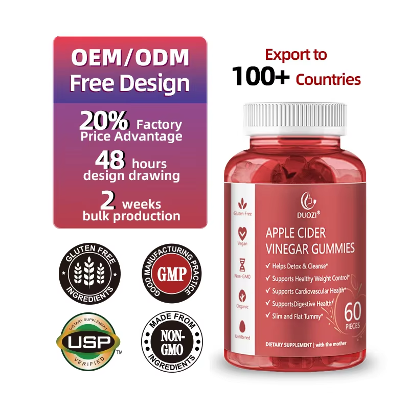 DUOZI Apple Cider Gummies for Detox & Weight
