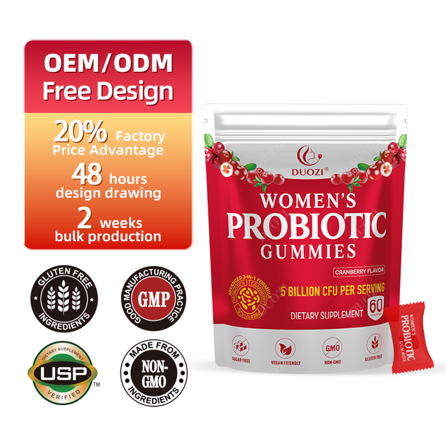 Women's Cranberry Probiotic Gummies – Gut & pH Support