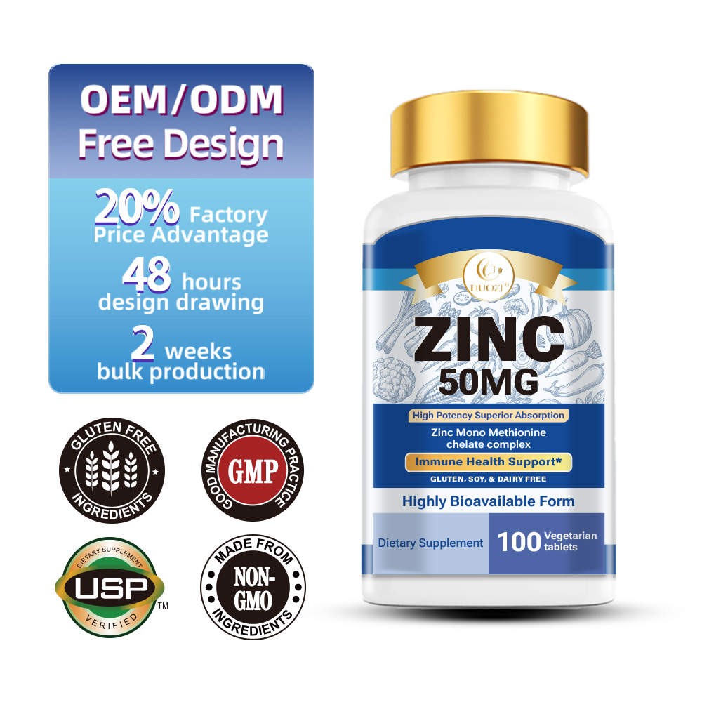 Zinc Mono Methionine 50mg Immune Support Chelate