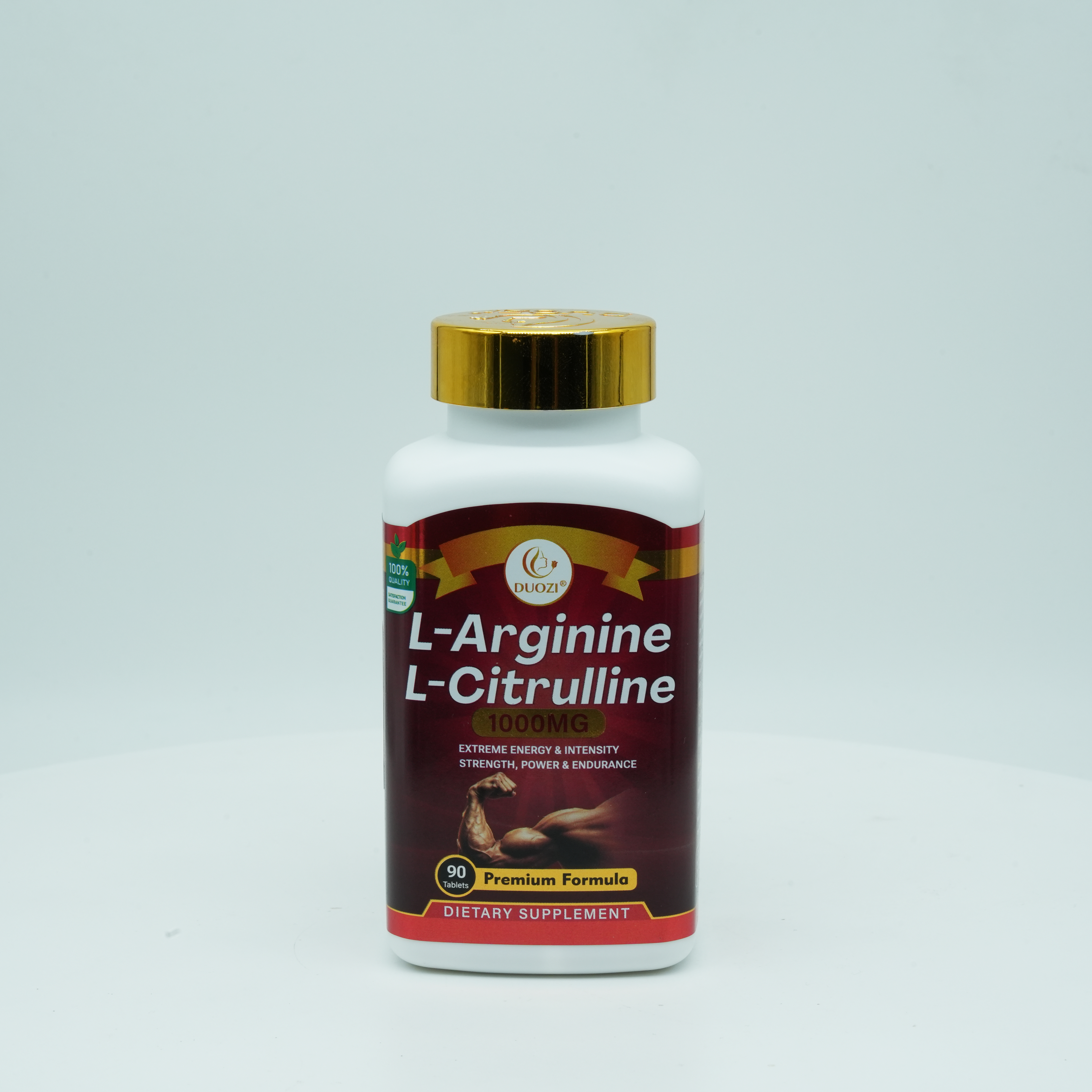 L-Arginine L-Citrulline 1000mg Tablets Strength Energy Endurance Support
