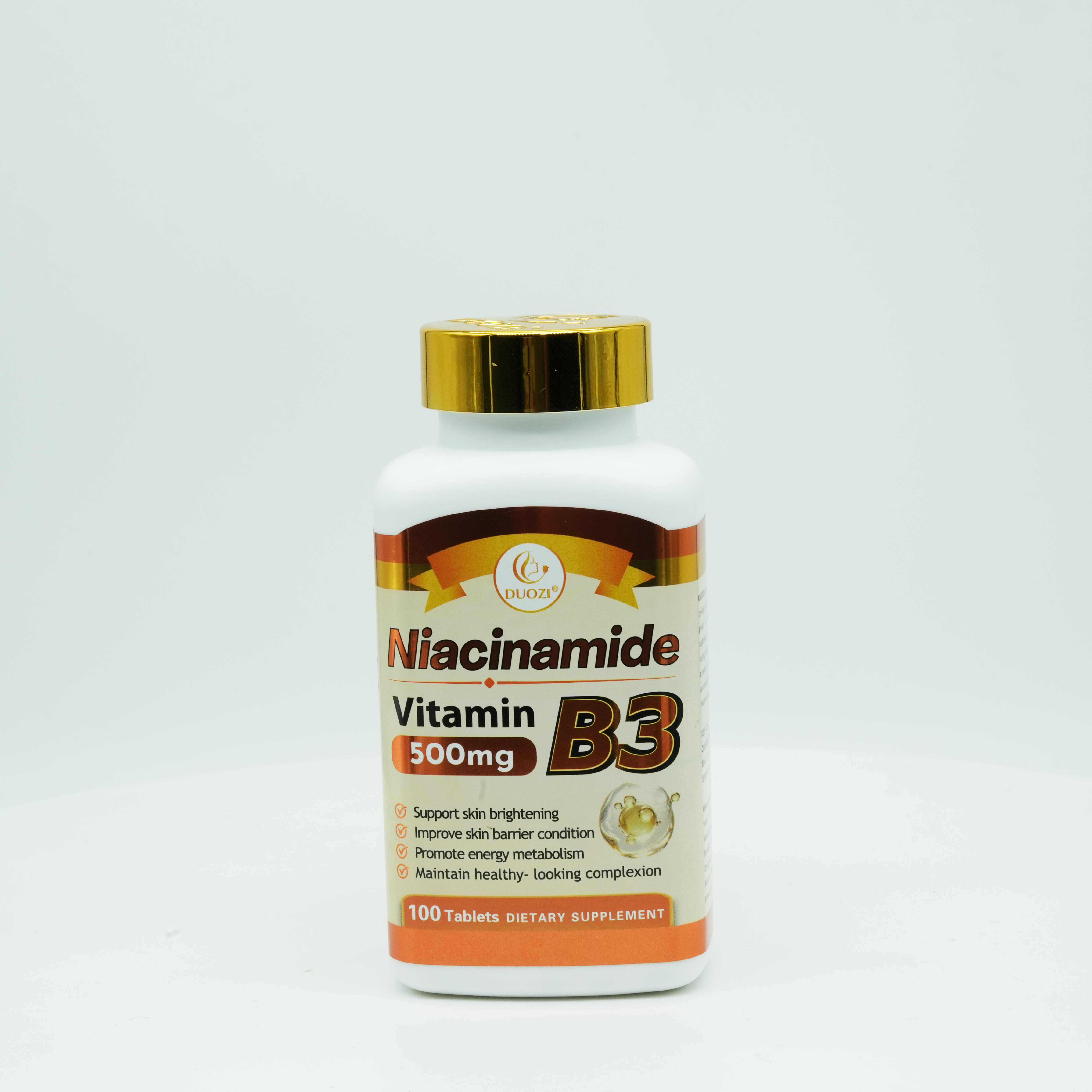 Niacinamide Vitamin B3 500mg Tablets Skin Energy Support