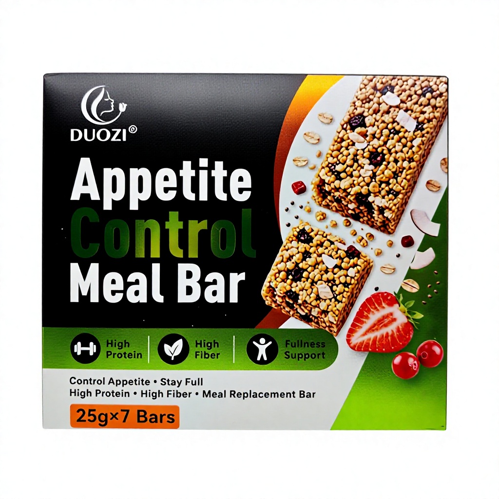 High Protein Fiber Meal Bars for Appetite Fullness