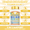D3 K2 1000IU Softgels Bone Immune Support