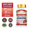 Berberine Softgels with MCT Oil for Glucose Support And , Promote Absorption Softgels