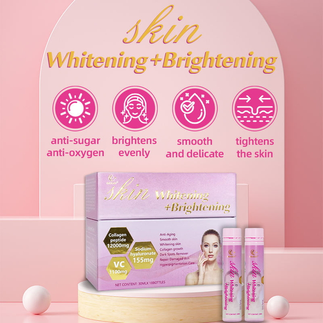 DUOZI Skin Whitening Oral Liquid Drink Sodium Hyaluronate Collagen Peptide for Adults