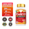 DUOZI CoQ10 200mg Softgels | OEM Private Label Cardiovascular Wellness Supplement Manufacturer