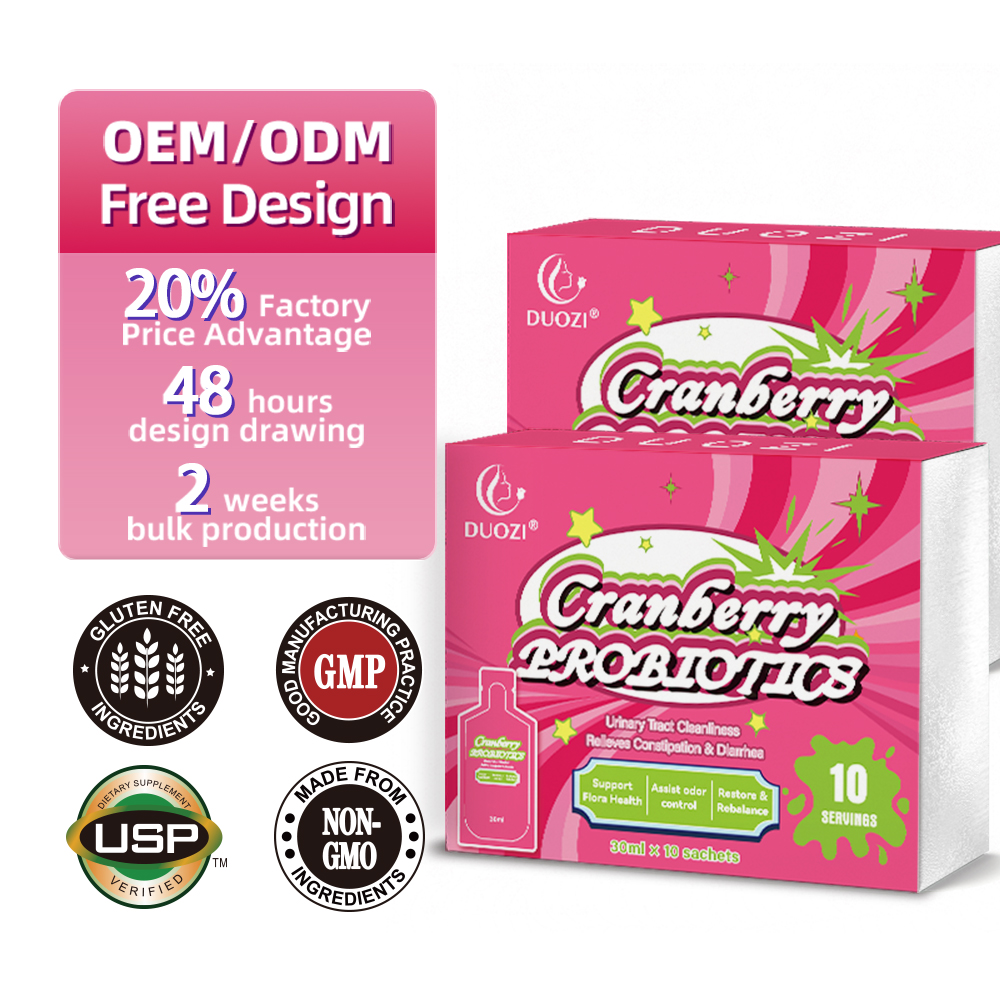 Cranberry Probiotic Collagen Women's Gut & Immune Support