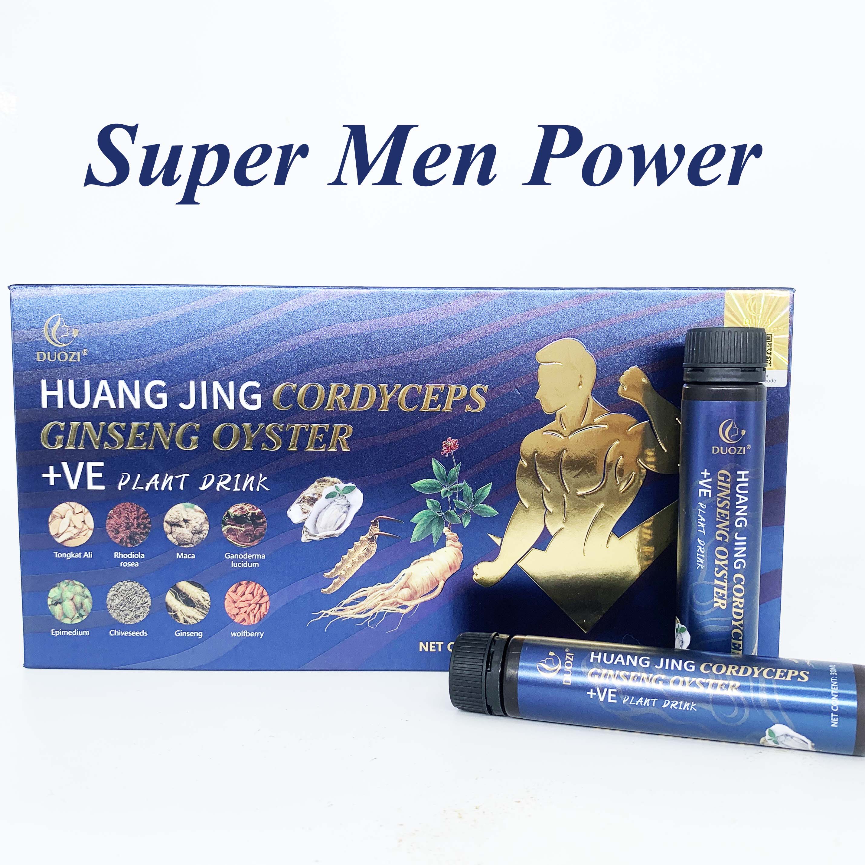 HUANG JING CORDYCEPS GINSENG OYSER +VE PLANT DRINK
