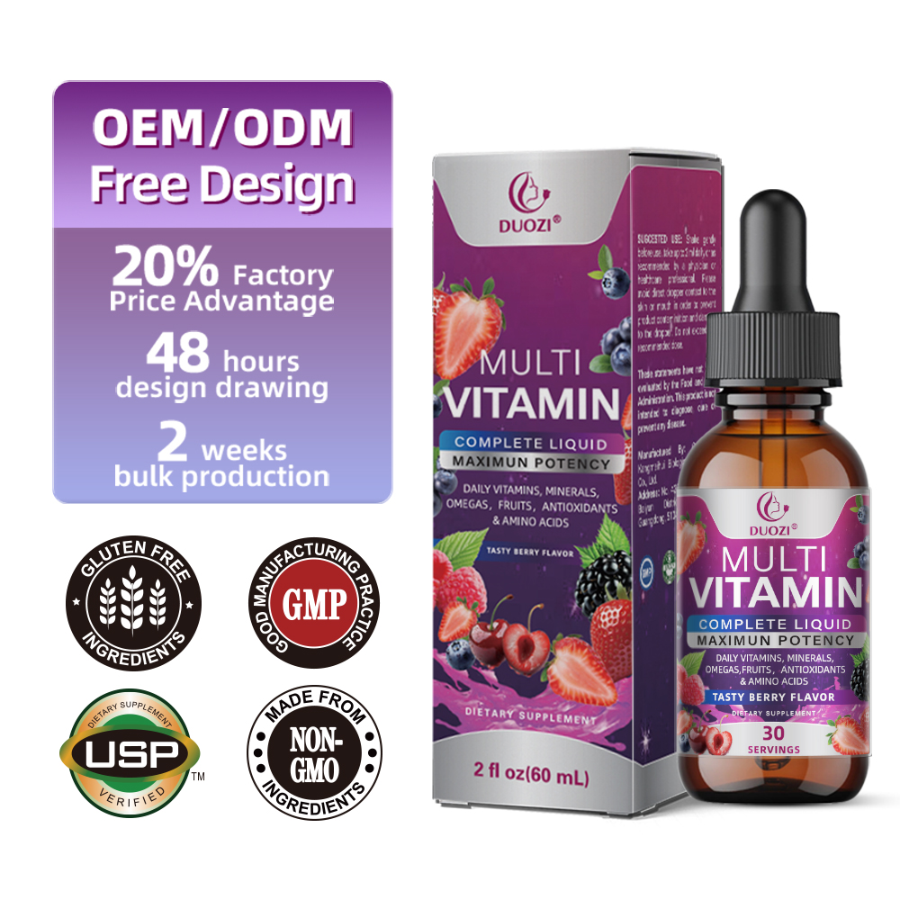 Complete Liquid Multivitamin with Omega & Amino