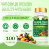 Whole Food Multivitamin Tablets Energy Heart Immune Support