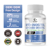 Myo & D-Chiro Inositol Blend, 40:1 Ratio with MTHF Folate & D3, Hormonal Balance Support Capsules