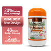 DUOZI Premium Vegan Dual-Layer Multivitamin for Energy Immunity Skin